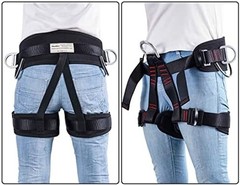 Thicken Professional Safety Belt with Magnesium Alloy Connection Ring – Tree …