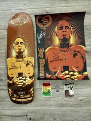Jay Adams 35th Anniversary Z Flex Dogtown Deck W/ Signed Poster All OG