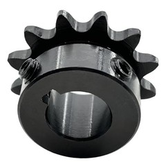 #35 Roller Chain Sprocket Type B 5/8 inch Bore 12 Tooth, Hardened Antirust