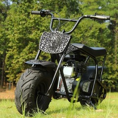 Oryxearth 105CC Mini Dirt Bike, Adult 4-Stroke Gas Powered Off Road Trail, Camo