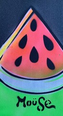 Mob Grip Tape Skateboard Griptape Black Mouse Movement Custom Paint Melon 9×33