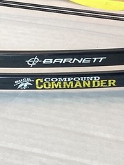 Barnett Duck Commander Compound Bow with Quiver and Arrows