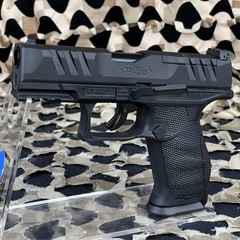 T4E .43 Cal Walther PDP Compact Training Paintball Pistol – Black/Black(2292191)
