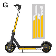 Reflective Stickers For Ninebot Max G30 Max G30D Electric Scooter Reflect Decal