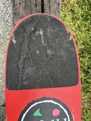 vintage Maui & Sons SHARKMAN Worldwide Surf Tour Skateboard 1980s/90s