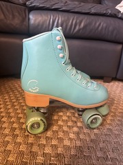 C SEVEN Adults Aquamarine Roller Skates (58MM83A) Size 8
