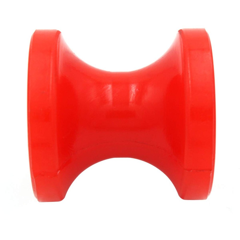 UANOFCN Boat Trailer Bow Stop Roller 3 Inch Polyurethane 3 inch, red