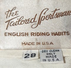 Tailored Sportsman Vtg English Horse Breeches Equestrian Riding Pants Suede A+!