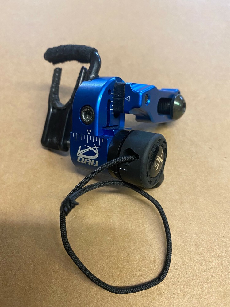 NEW QAD UltraRest HDX BLUE RH mathews bowtech Pse Mathews Eva Prime Bowtech