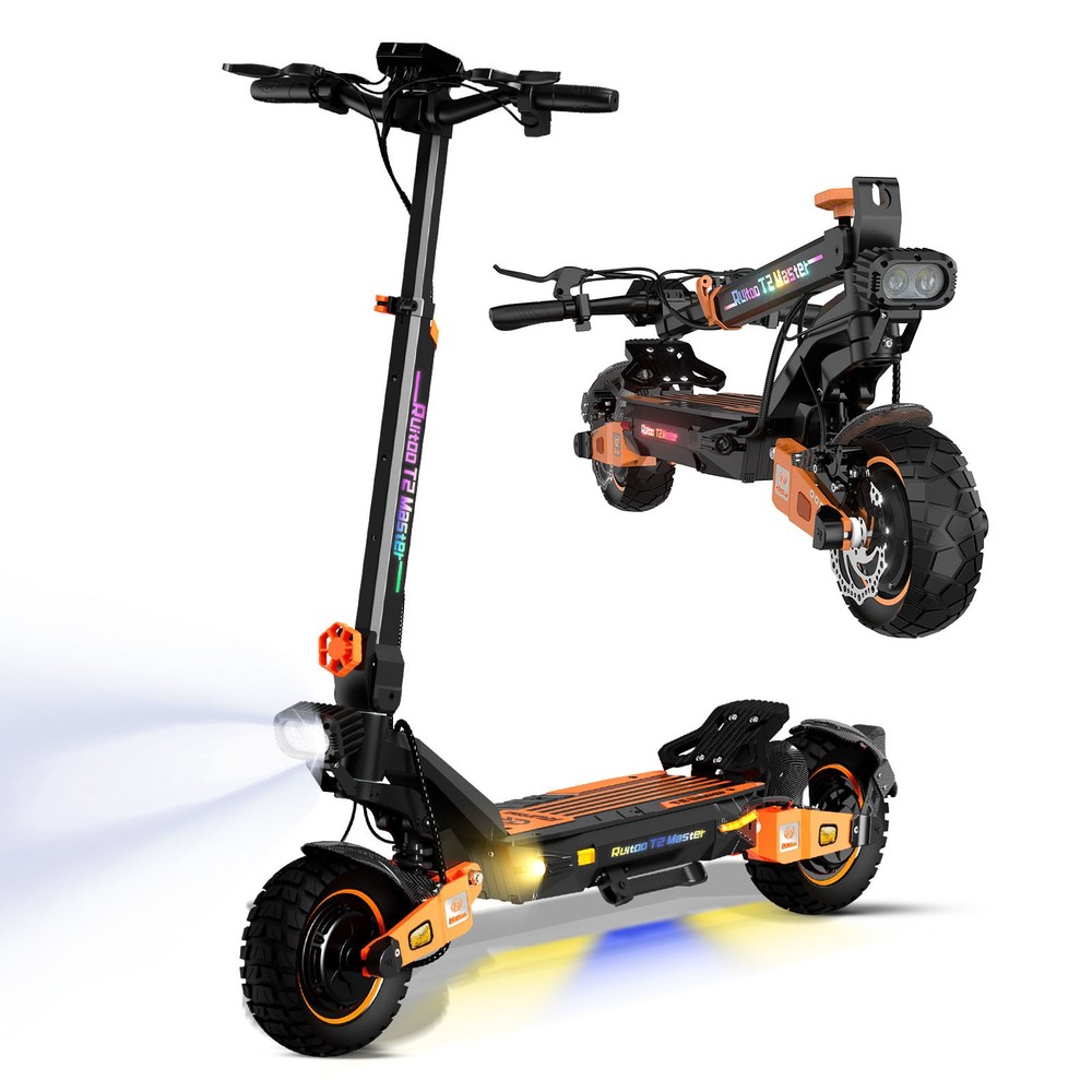 Ruitoo 3200W Dual Motor Electric Scooter Foldable Fast E-Scooter 35 MPH 40 Miles