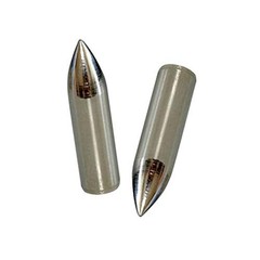 12pcs Glue on Field Points 11/32 Wood Arrow Points Glue on Arrow Tips for Woo…