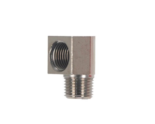 NEW PSI 1/8 Inch NPT 90 Degree Elbow – Nickel