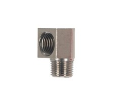 NEW PSI 1/8 Inch NPT 90 Degree Elbow – Nickel