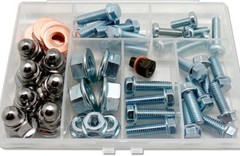 Yamaha YZ85 Top End Engine Bolt Nuts Kit (Zinc) YZ 85 Rebuild Cylinder Head Kart