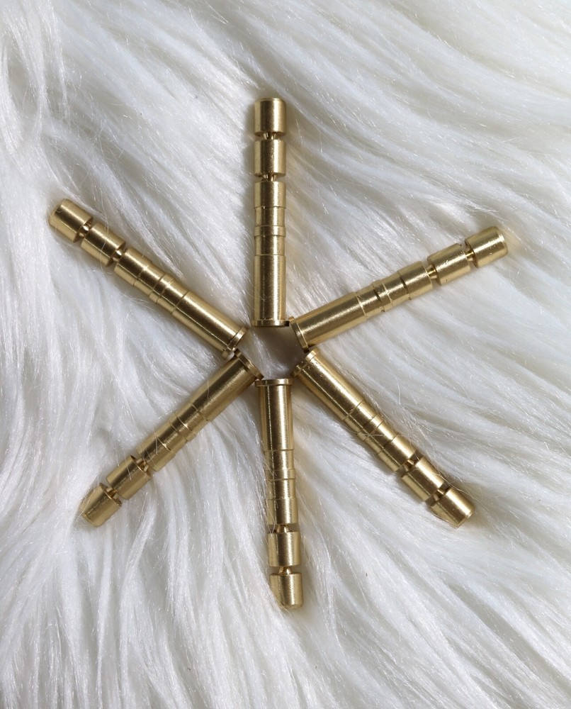 Farmington Archery 90gr Compound Brass Arrow Inserts ID6.2mm Arrow Shaft – 24Pcs