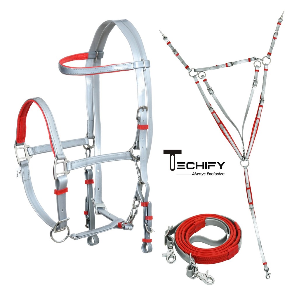 Horse Endurance Bridle Halter Breast plate set – Water Resistant & Durable