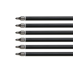 12X Carbon Crossbow Bolts 20in OD8.8MM Half Moon Nock for Archery Hunting Target