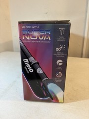SuperNova ultimate light up kick scooter (NEW IN BOX)