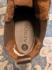 Ovation Aeros Zip Brown Calf Leather Paddock Boot Sz. 38 Womens 7-7.5 US