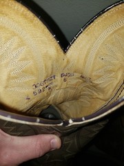 Dan Post Cowboy Boots Pointed Toe US Size 8.5D MPN 3067921 532