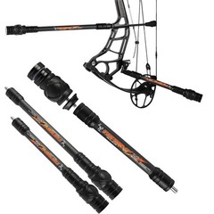 Archery 8″ 10″ 12″ 15″ 3K Carbon Stabilizer Weight Balance Bar Rod Compound Bow