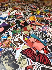 200 Skateboard Stickers bomb Vinyl Laptop Luggage Decals Dope Home Decor Sticker