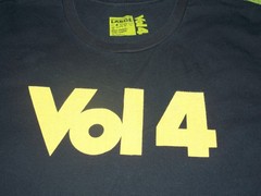 VOLUME 4 Vol 4 Logo T-SHIRT L Baker Skateboards Thrasher Sammy Baca Don Nguyen