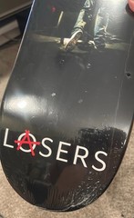 RARE 2011 Lupe Fiasco «Lasers» Album Release Commemorative Skate Deck – NOS