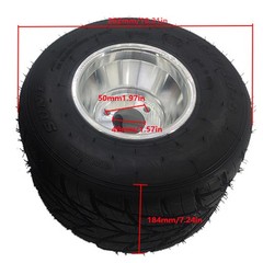 5» Inch 11×7.10-5 Rain Tire Wheel Rim for Drift Trike Go Kart Dirt bike