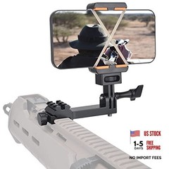 High Precision Aluminum Alloy Cell Phone Smartphone Gun Clamp Mount Picatinny