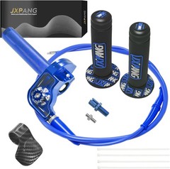 Aluminum Alloy Quick Twist Throttle Assembly 7/8″ 22mm Type B – Upgraded Blue