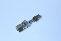 P&W High Pressure Quick Disconnect Set 1/8″ NPT Female Threads Open Flow 3002