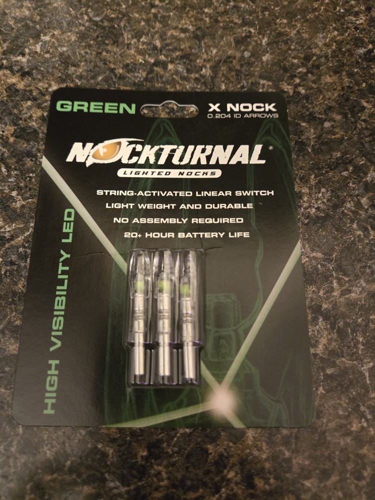 Nocturnal NT-505 Green Lighted X Nocks
