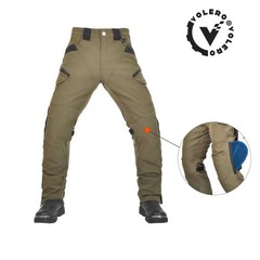 Volero Mens Motorcycle Pants Ce Armor Honeycomb 4-Season Urban Riding Textile