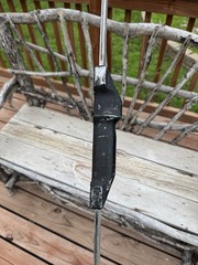 Vintage Unbranded Aluminum Recurve Archery Bow AMO 52” 30# Ambidextrous