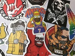 5000pcs Skateboard Stickers Bomb Vinyl Laptop Luggage Locker Decals Sticker