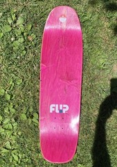 New Flip Lance Mountain Vato Pool Shaped Skateboard Deck 9 Blue Plaster Crusty