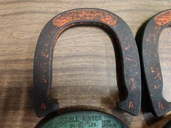 4 Double Ringer 2-1/2 Lb Pitching Horseshoes