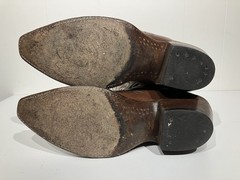 Women’s Lucchese Classics Handmade Leather Western Cowboy Boots US 7.5 B