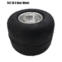 5″ Go Kart Wheel Rim Tire Front or Rear 11×7.10-5 10×4.50-5 Racing Cart Trike