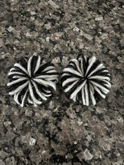 Recurve Silencers Pair)- Made w/100% Wool & Acrylic. New Look-Same Quality