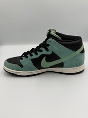 Nike SB Dunk Mid Pro Skateboarding Shoes Green/Black US 13 M