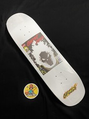 RARE Grizzly Marvel Ghost Rider Comic Book Cruiser Skateboard Deck Limited