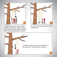 Tree Climbing Cambium Saver Arborist Friction Saver – Retrievable Anchor Loop…