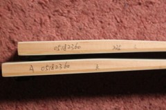 Lot of 4 Galaxy Ameyxgs Archery Recurve Sections Top and Bottom