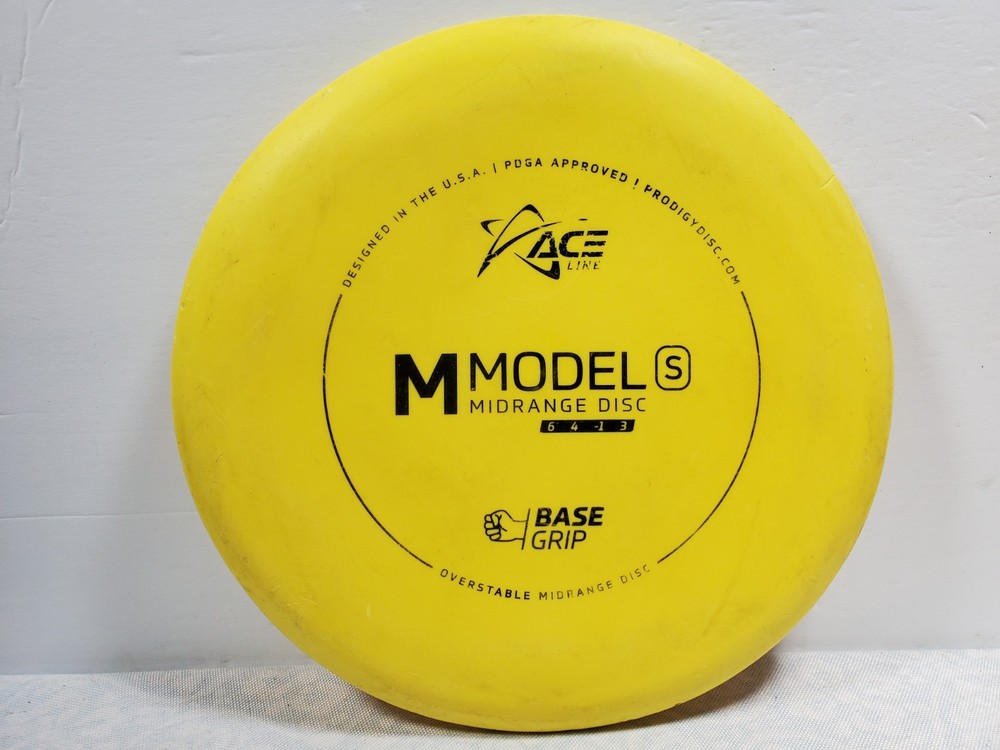 Prodigy ACE LINE BASE GRIP M MODEL S Yellow 177 grams disc golf