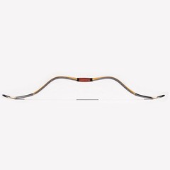 58» Mongolian Yuan Bow Bamboo Traditional Recurve Bow Long Bow Archery Handmade