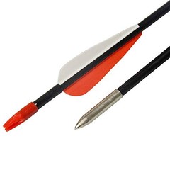 12pcs Glue on Field Points 11/32 Wood Arrow Points Glue on Arrow Tips for Woo…