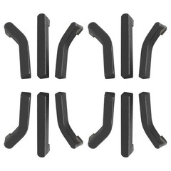 Tpengine 12 Pack 1/2 Inch X 1/2 Inch Stump Grinder Teeth Compatible 500 Series