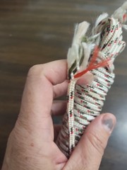 Rope red Green And White Braided Nylon Rope For Camping And Multi Purpose